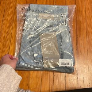 Everlane relaxed straight jean